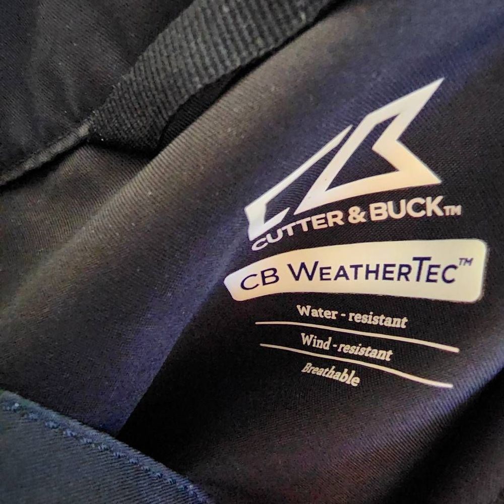 Cutter & Buck Womens Sweater Waterproof Stand Collar Full Zip Black Size XL - Picture 6 of 8